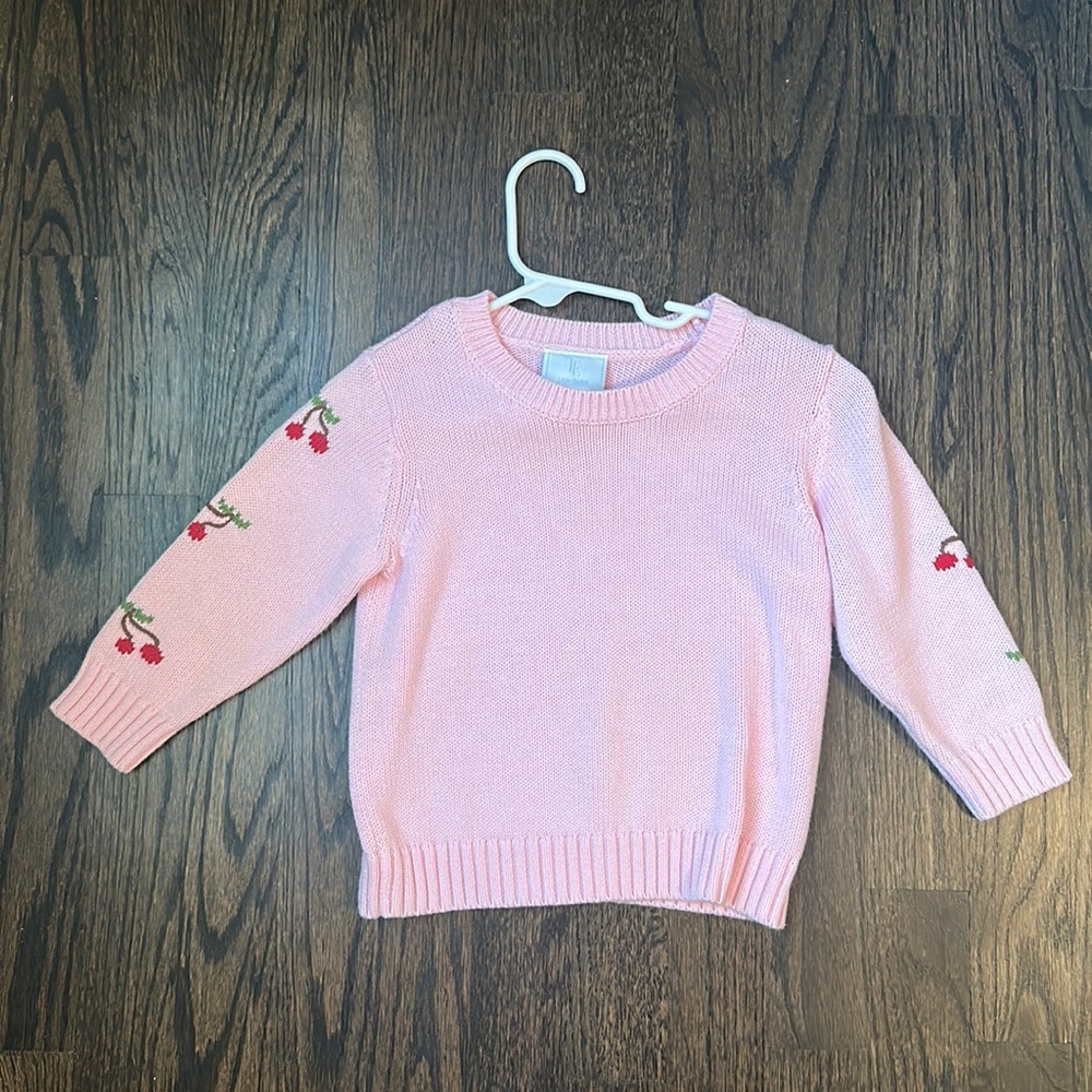 Little English cherry sweater